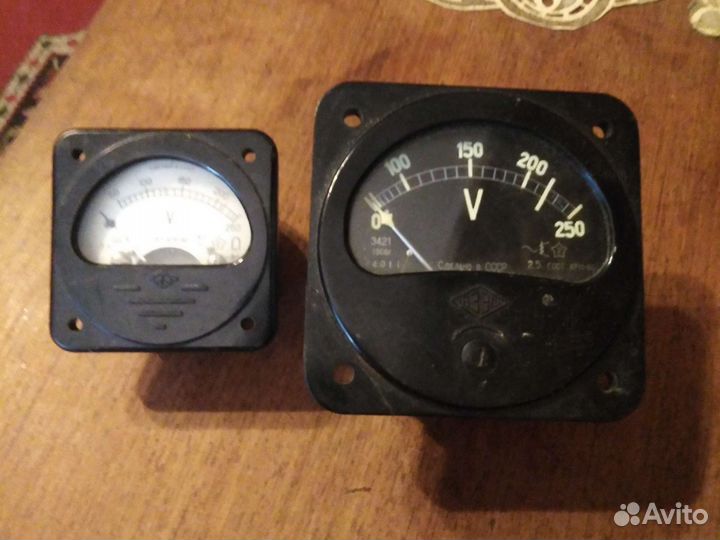 Вольтметры и амперметры СССР