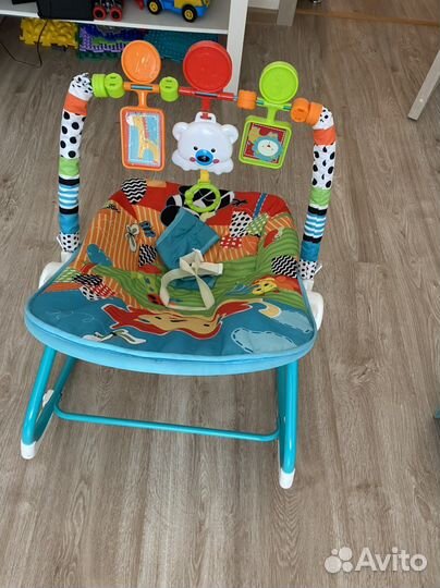 Шезлонг детский pituso osito Забавный лев