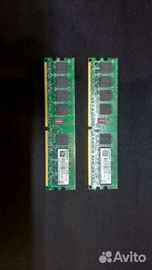 Оперативная память ddr2 2x1