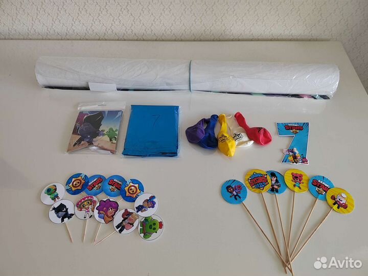 Набор украшений в стиле Бравлс Старс