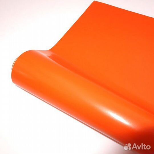 Виниловая наклейка 95х30см оранжевая