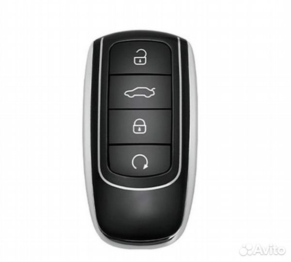 Чехол на ключ Chery Tiggo 7 и 8 Pro Max, Omoda, Jaecoo TPU black