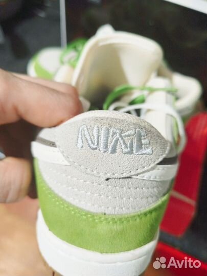 Nike Dunk Skateboard Shoes Low-Top Avocado Green