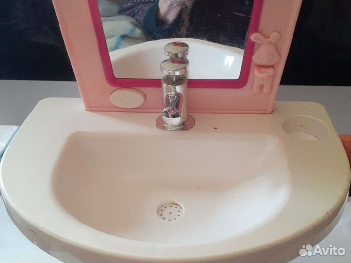 Дет.стир.маш-ка,умыв-к домик,коляска для куклы