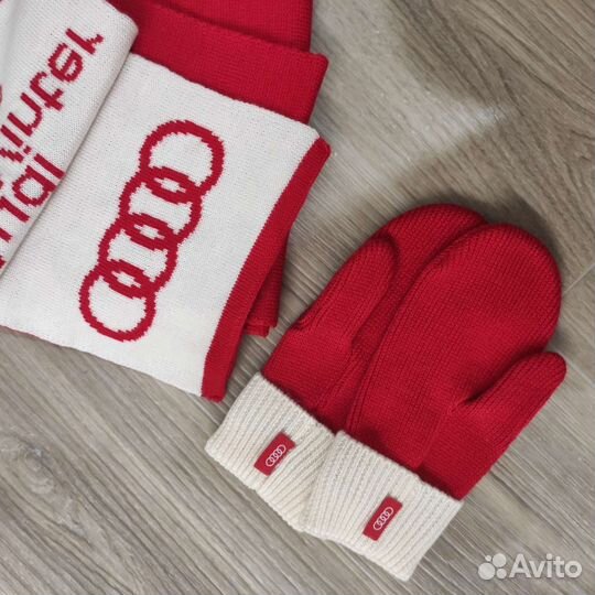 Подарочный набор Варежки и шарф audi