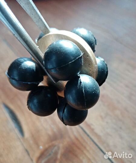 Шар резиновый, металлизированный Германия