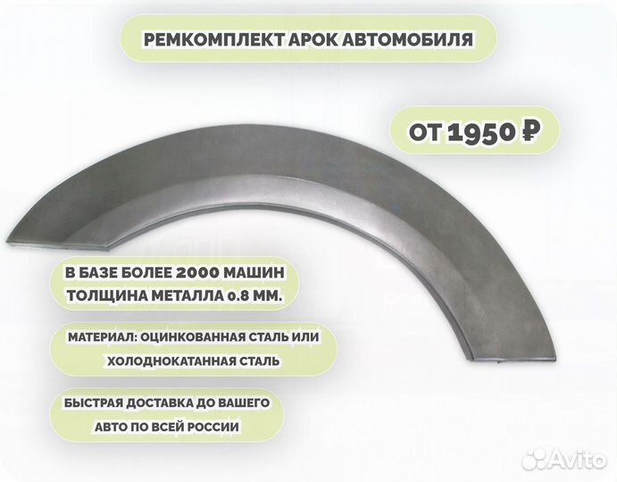 Ремонтные арки на автомобиль