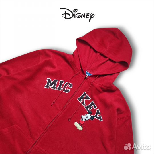Disney винтажная флисовая кофта оригинал