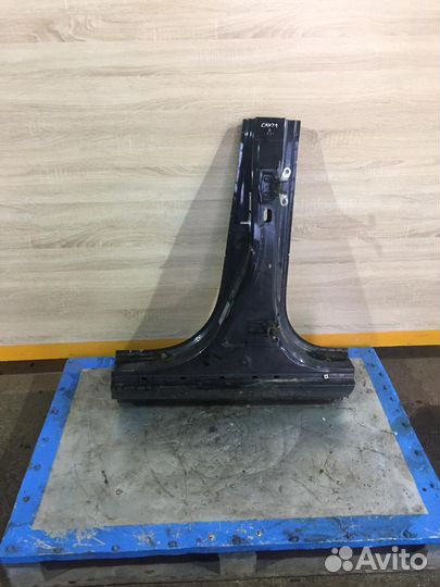 Левый порог со средней стойкой Hyundai Santa Fe