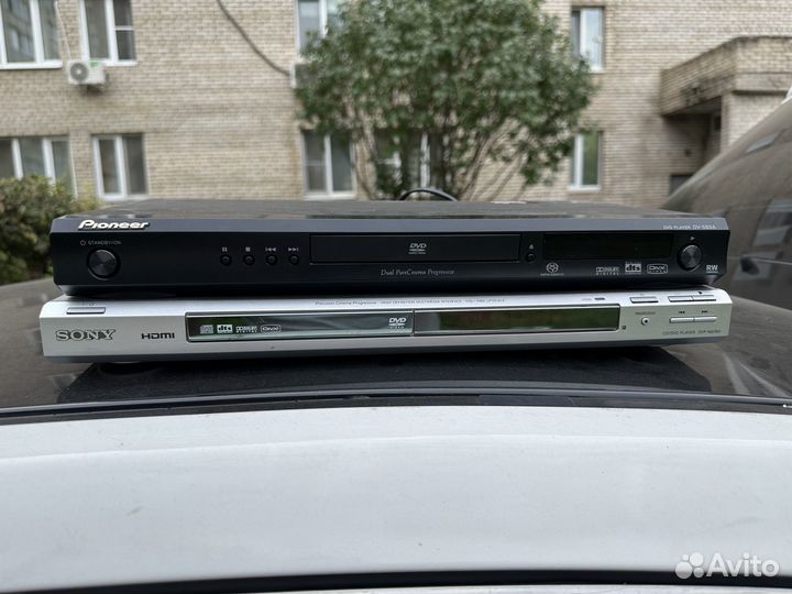DVD плеер Pioneer DV-585A+ DVD плеер Sony NS76h
