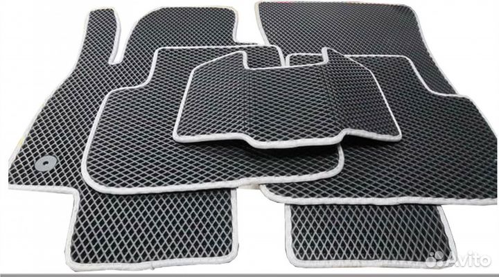 Эва Eva коврики на любое авто 2d, 3d с бортами