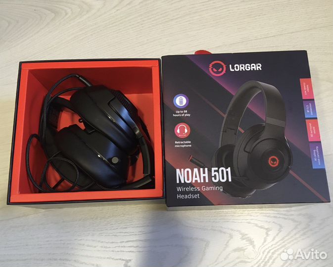 Игровые наушники Lorgar Noah 501