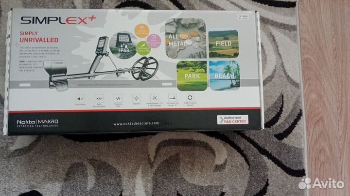 Металлоискатель nokta makro simplex plus