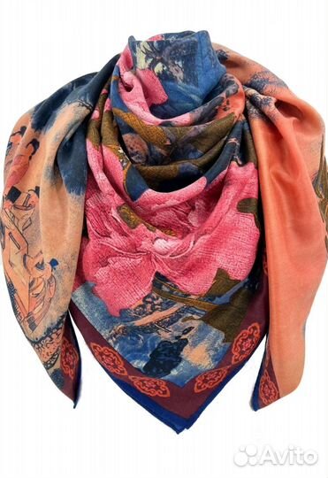 Платок новый большой, шаль, 130х130