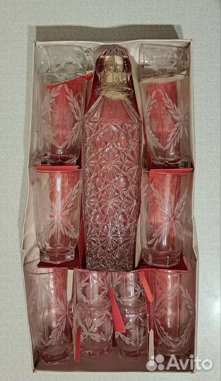 Подарочный набор хрусталь/стекло
