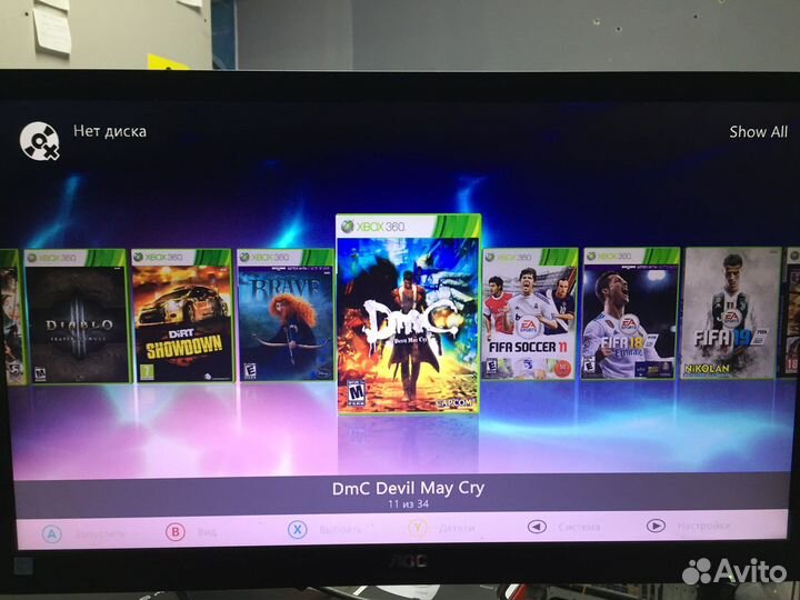 Игровая приставка Microsoft Xbox 360 (Freeboot)