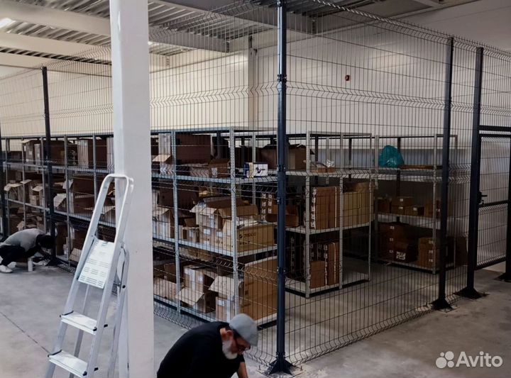 Забор сетка 3Д