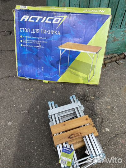 Столик для пикника со стульями