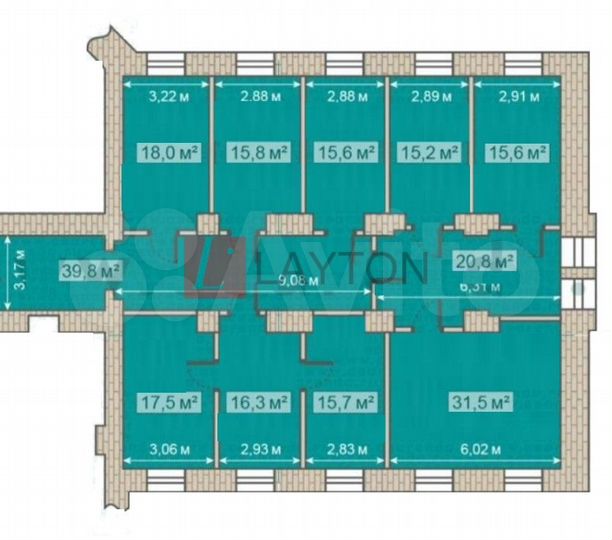 Сдам офисное помещение, 300 м²