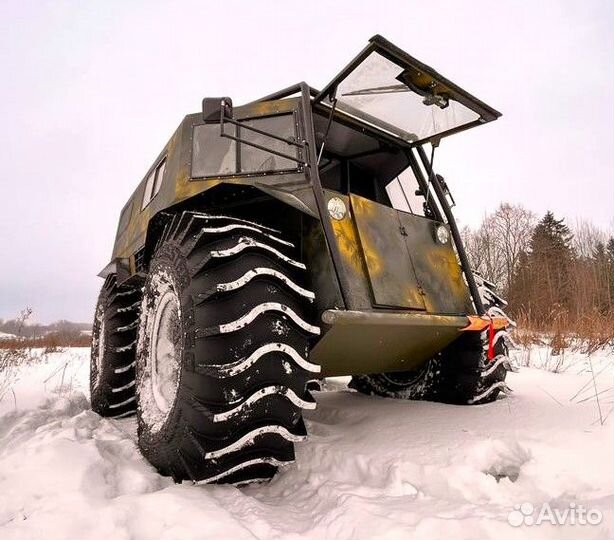 Вездеход бортоповоротный 