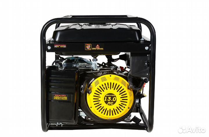 Портативный бензогенератор huter DY6500LX