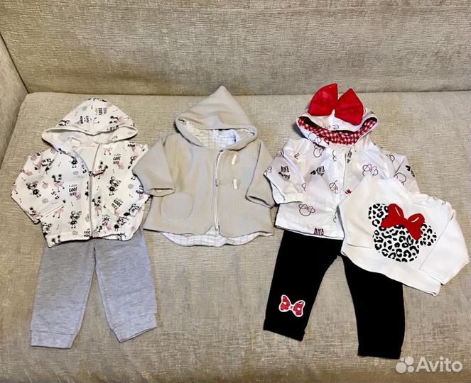 Пакет одежды для девочки 74