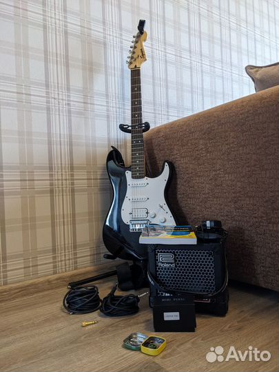 Fender Squier Bullet Stratocaster HSS HT комплект