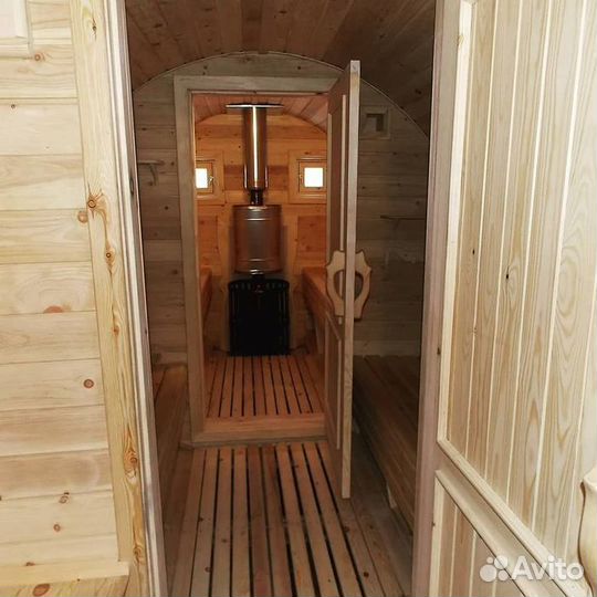 Баня бочка 6 м
