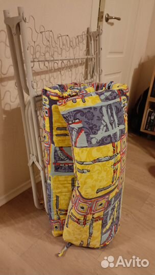 Раскладушка с матрасом