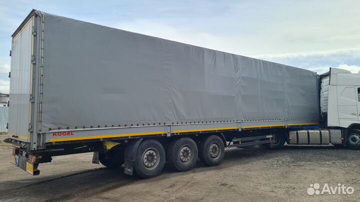 Полуприцеп шторно-бортовой Kogel SN24, 2017