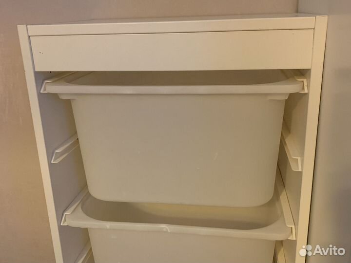Стеллаж IKEA труфаст белый