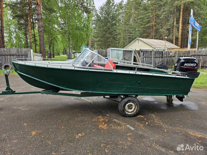 Лодка прогресс 4