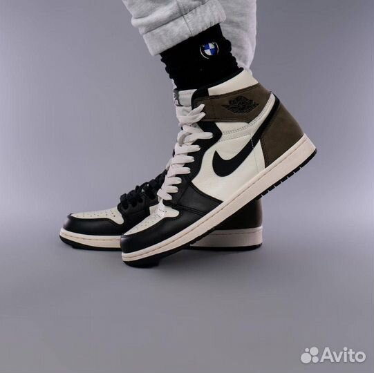 Кроссовки Air Jordan 1 Dark Mocha (36-45)