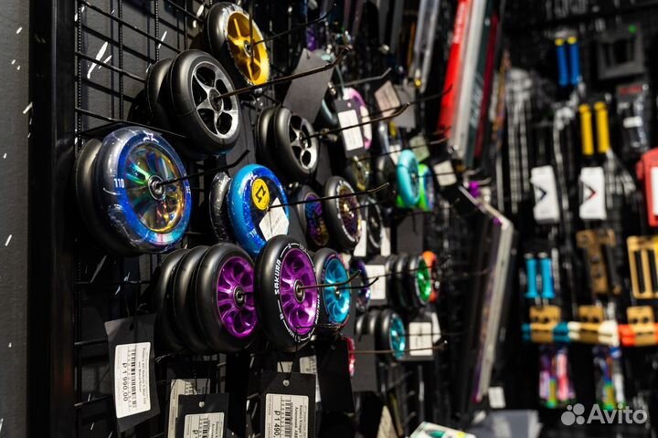 Новые запчасти для трюкового самоката