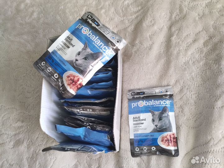 Влажный, сухой корм для кастрир. и стерил. кошек