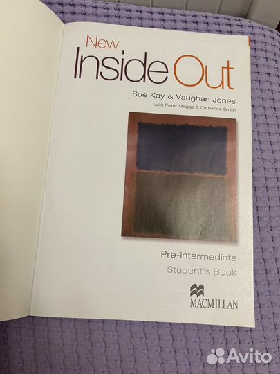 Учебник New Inside Out pre-intermediate