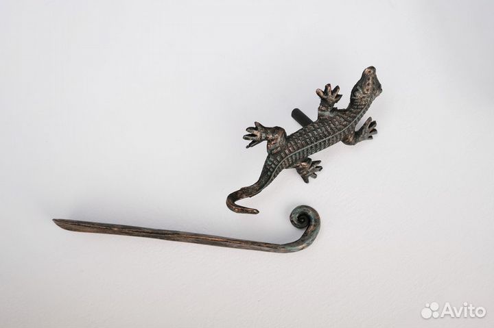 Кованая ложка для обуви (рожок)