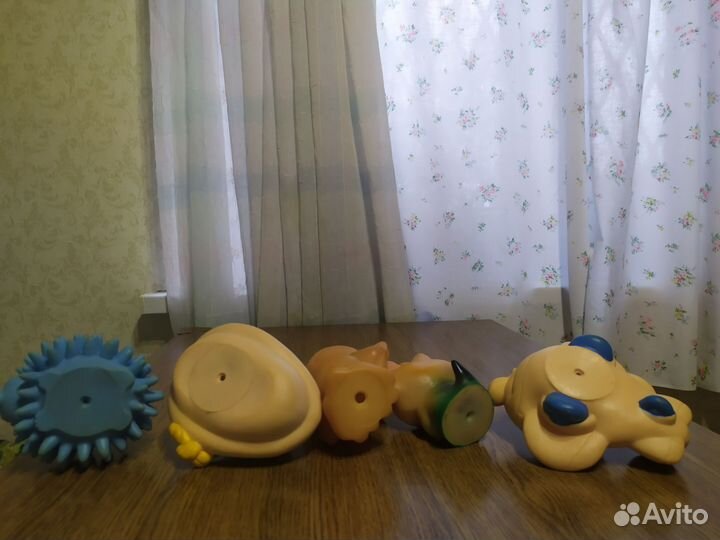 Игрушки резиновые СССР.Собачки