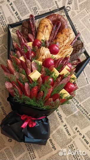 Мужские букеты съедобные