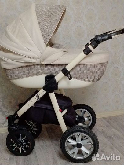 Коляска 2 в 1 adamex плюс шезлонг