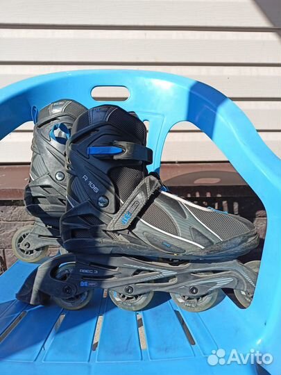 Роликовые коньки р.43