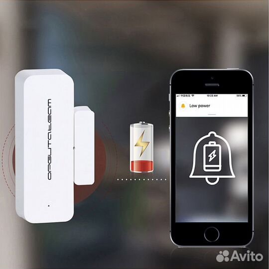 Датчик размыкания/открытия беспроводной Wi-Fi
