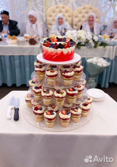 Подставка для торта и десертов 5 ярусная