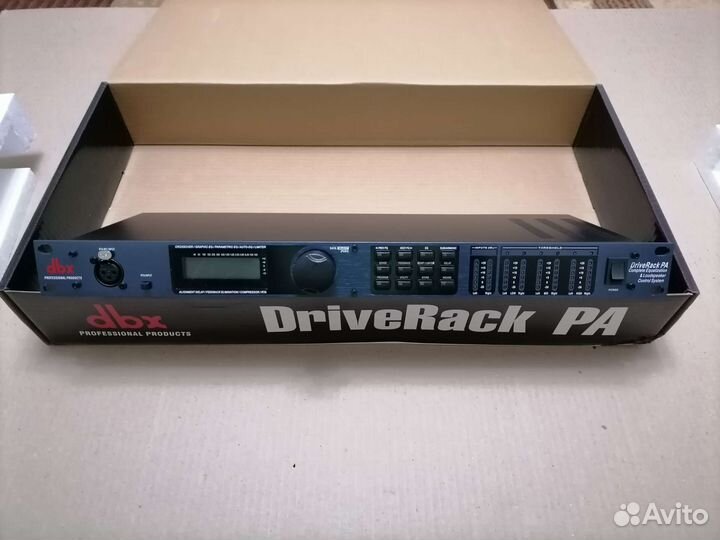 Новый процессор DBX DriveRack PA