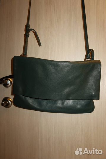 Сумка натуральная кожа cos