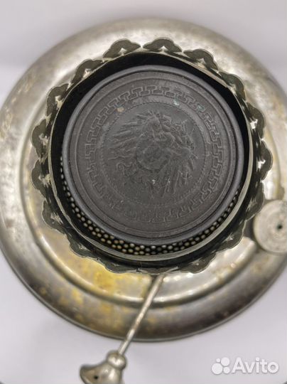 Керосиновая лампа Hugo Schneider антиквариат