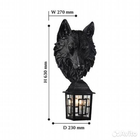 Светильник настенный уличный и для ванной