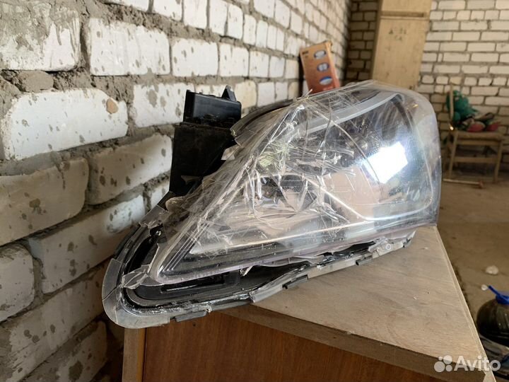 Передняя левая фара хендай солярис