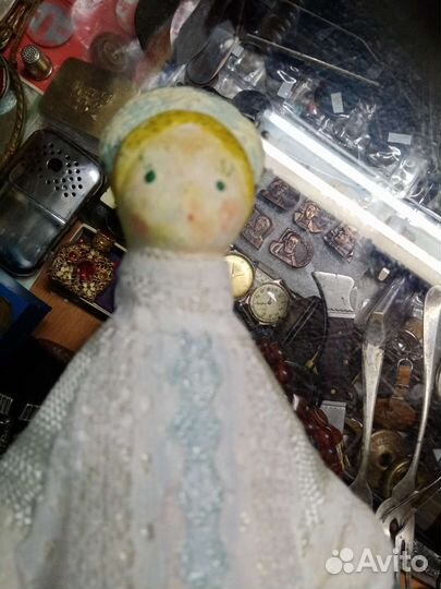 Снегурочка детская елочная игрушка СССР