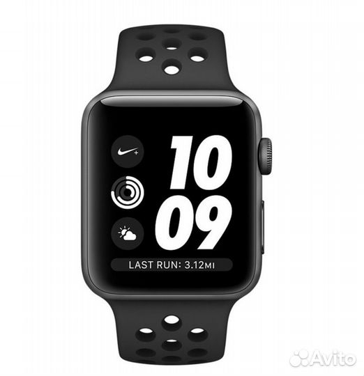 Apple Watch S3 Nike+ 42mm Black Sport Band